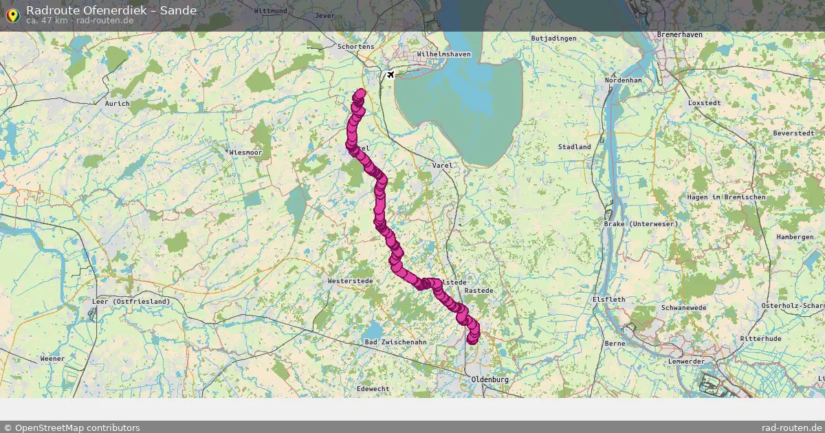 Radtour Ofenerdiek – Sande