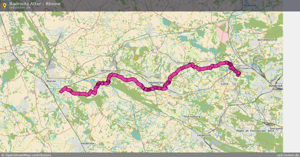 Radtour Atter – Rheine