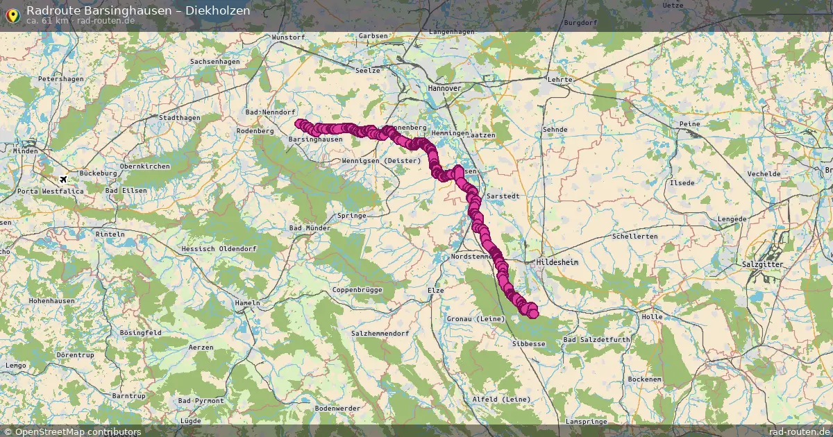 Radtour Barsinghausen – Diekholzen