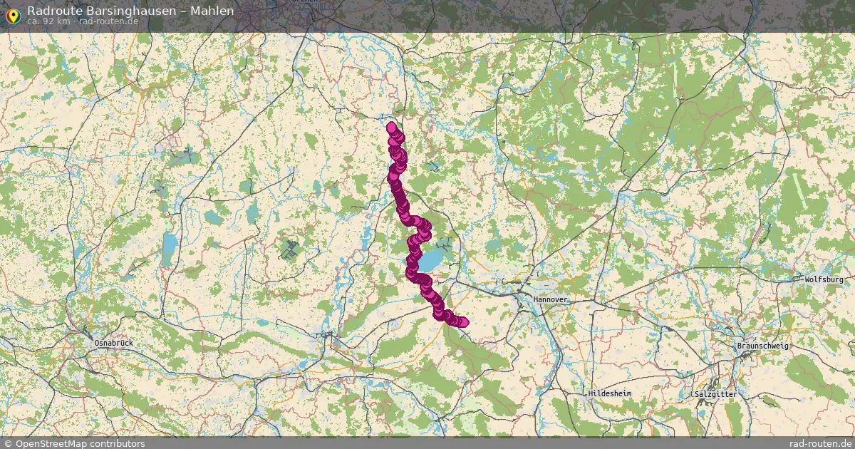 Radtour Barsinghausen – Mahlen