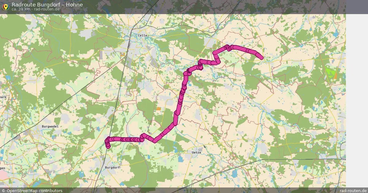 Radtour Burgdorf – Hohne