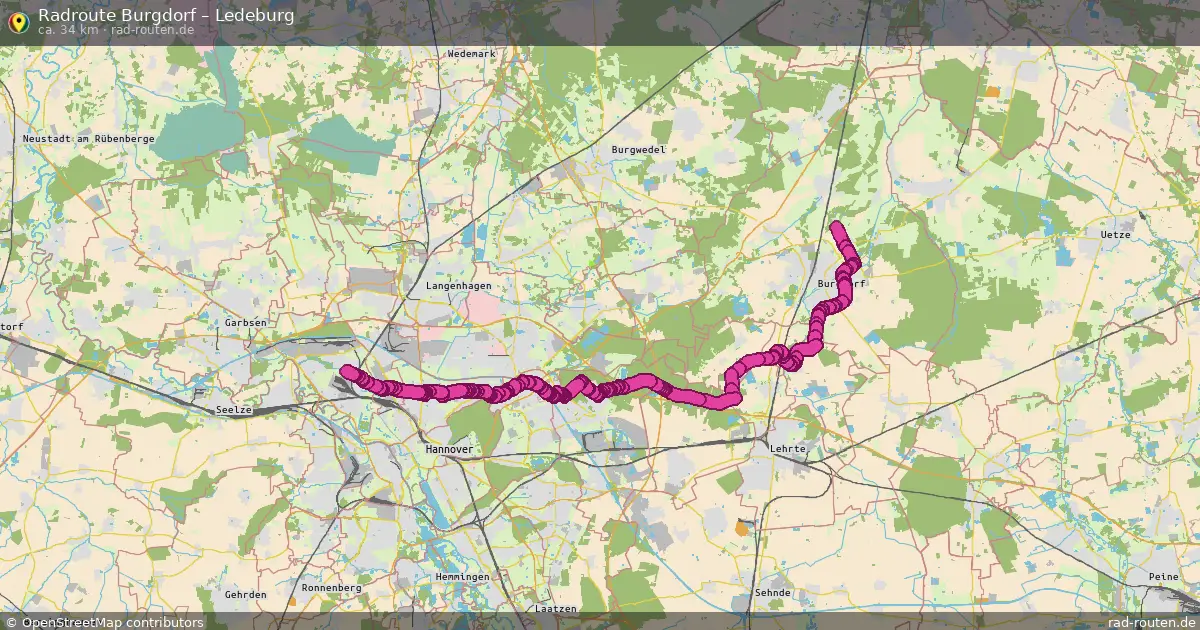 Radtour Burgdorf – Ledeburg