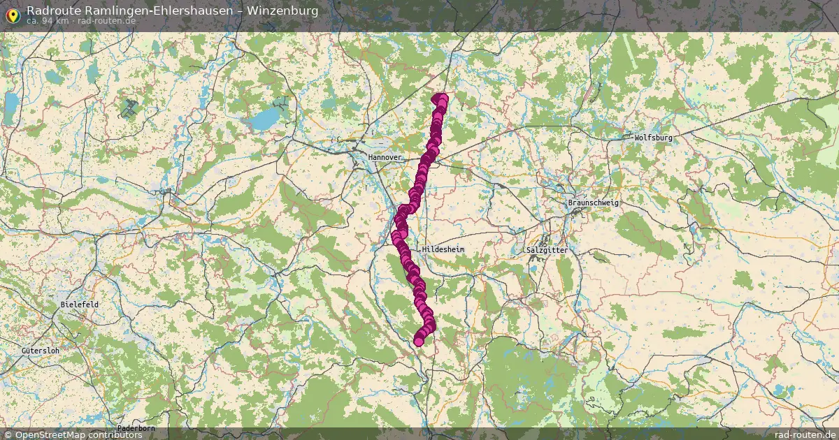 Radtour Ramlingen-Ehlershausen – Winzenburg