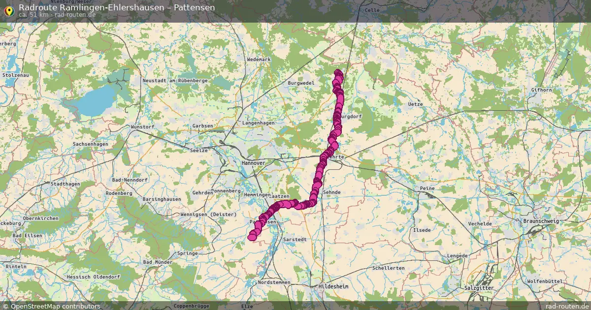 Radtour Ramlingen-Ehlershausen – Pattensen