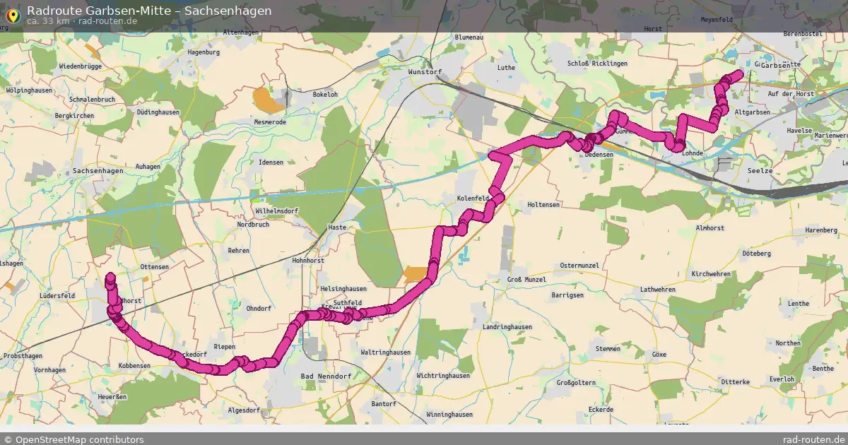 Radtour Garbsen-Mitte – Sachsenhagen