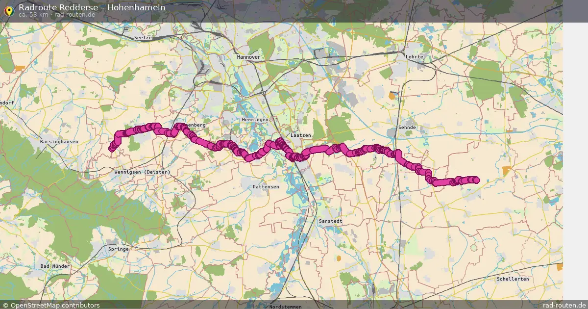 Radtour Redderse – Hohenhameln