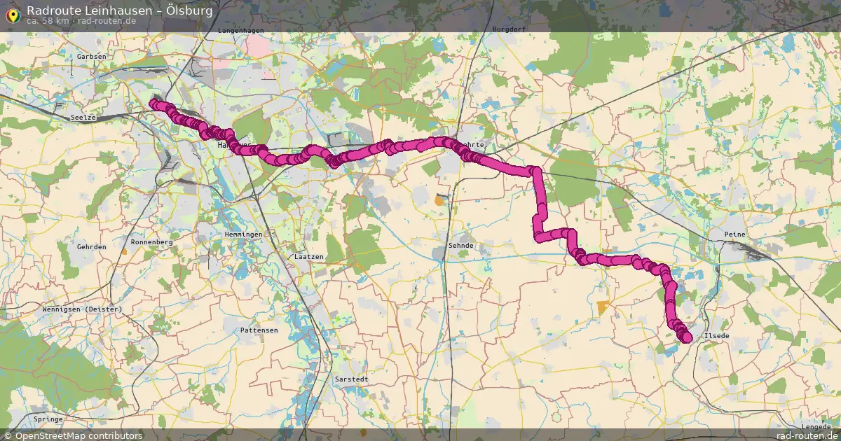Radtour Leinhausen – Ölsburg