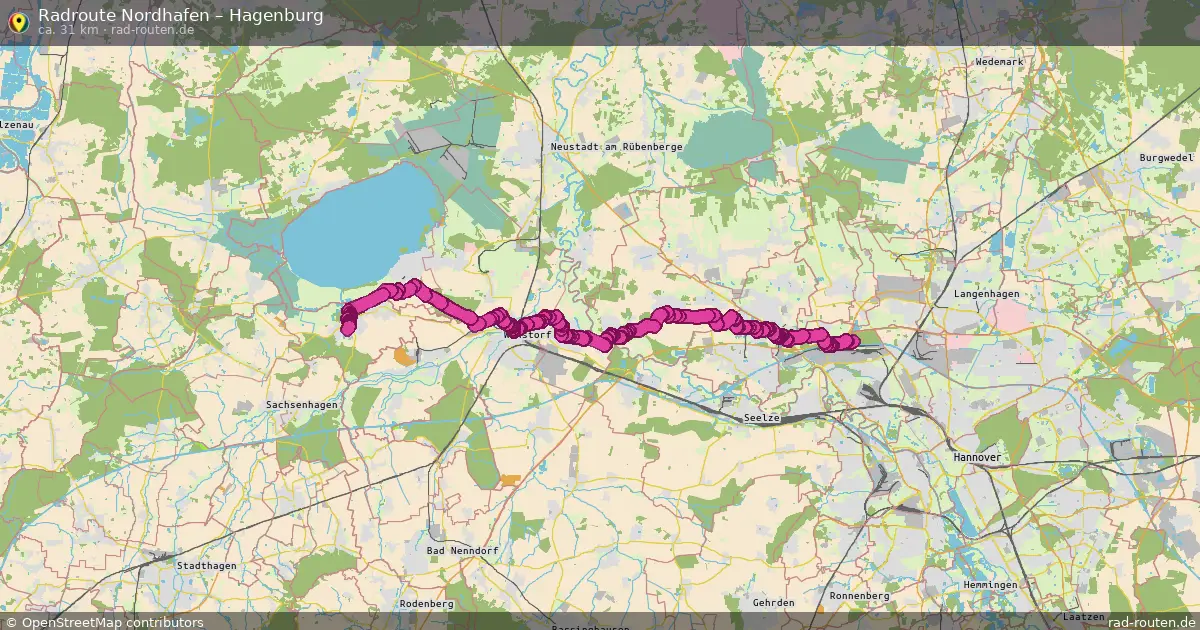 Radtour Nordhafen – Hagenburg