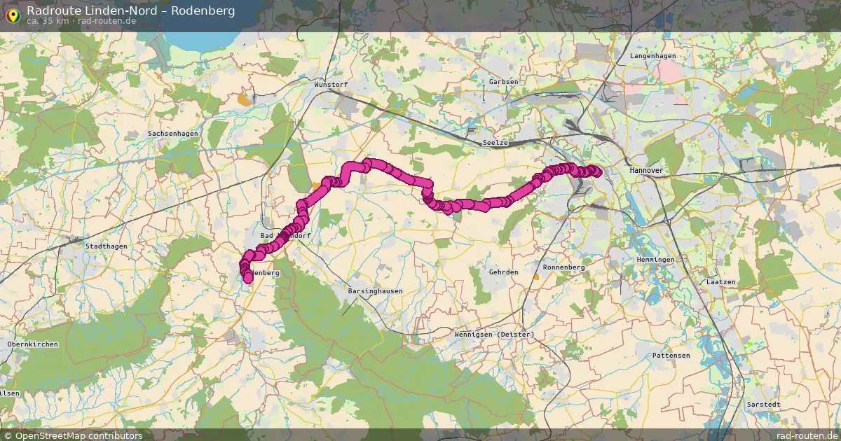 Radtour Linden-Nord – Rodenberg