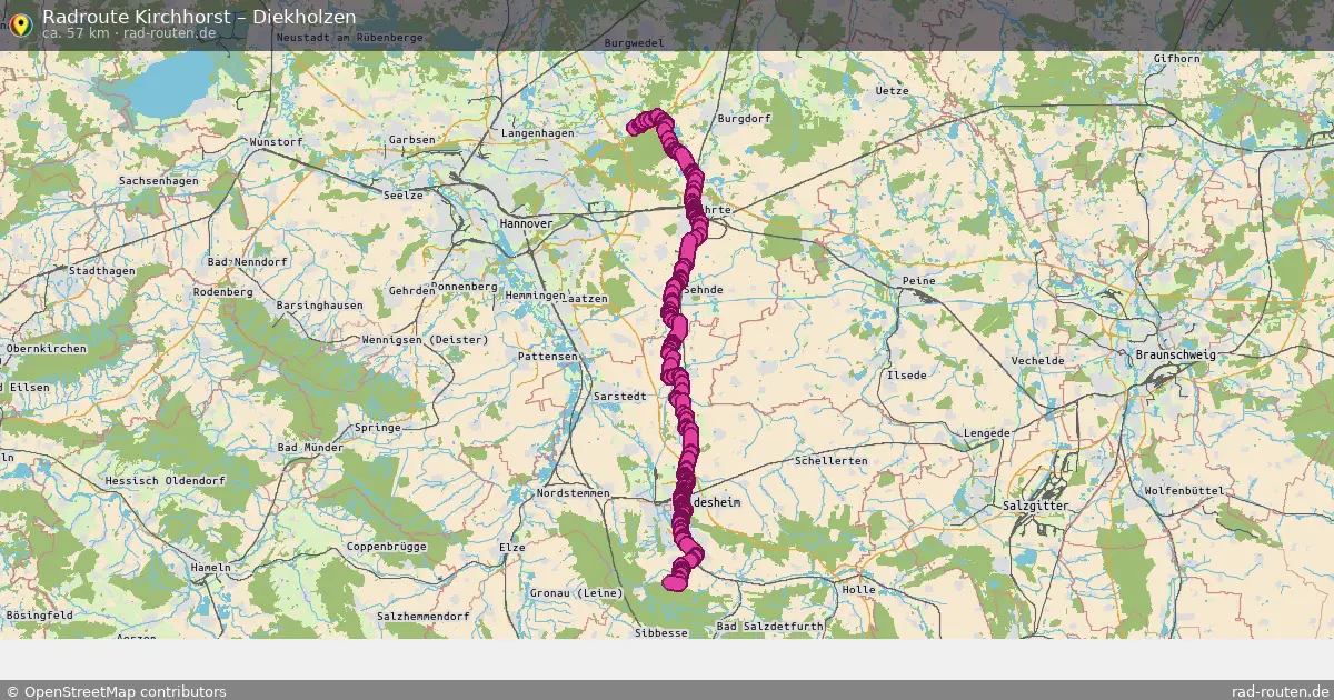 Radtour Kirchhorst – Diekholzen
