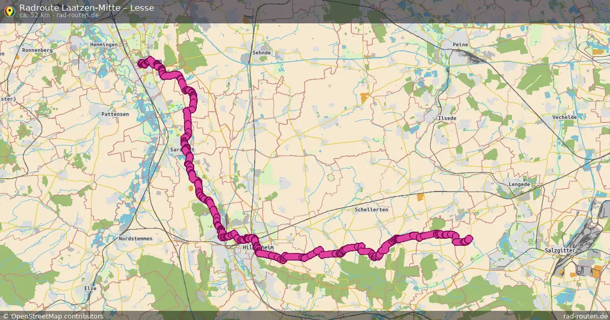 Radtour Laatzen-Mitte – Lesse