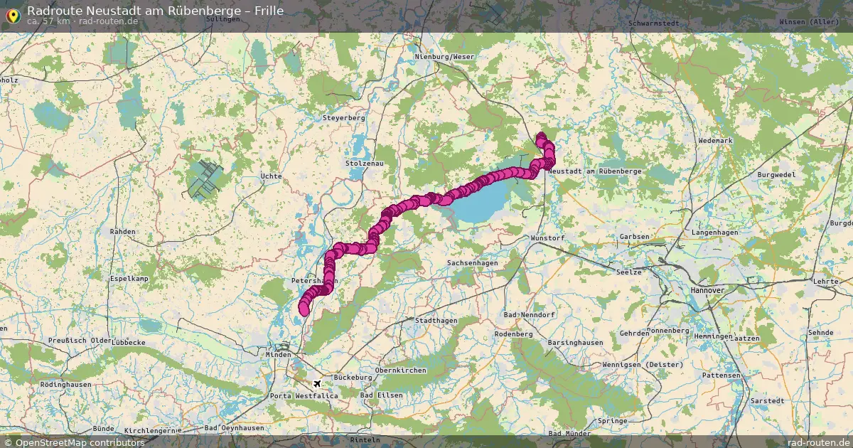 Fahrradroute Neustadt Am Rübenberge – Frille