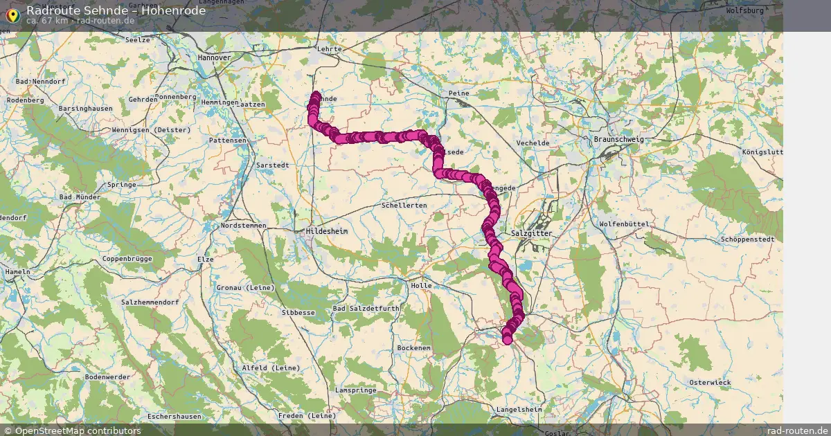 Radtour Sehnde – Hohenrode