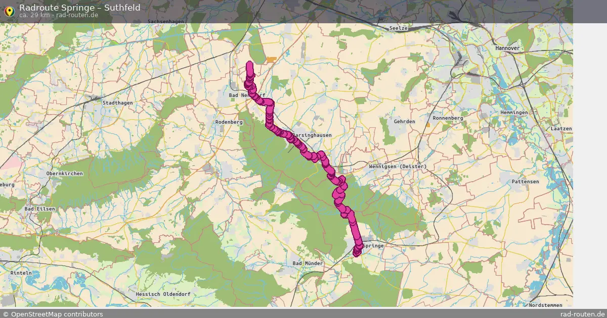 Radtour Springe – Suthfeld