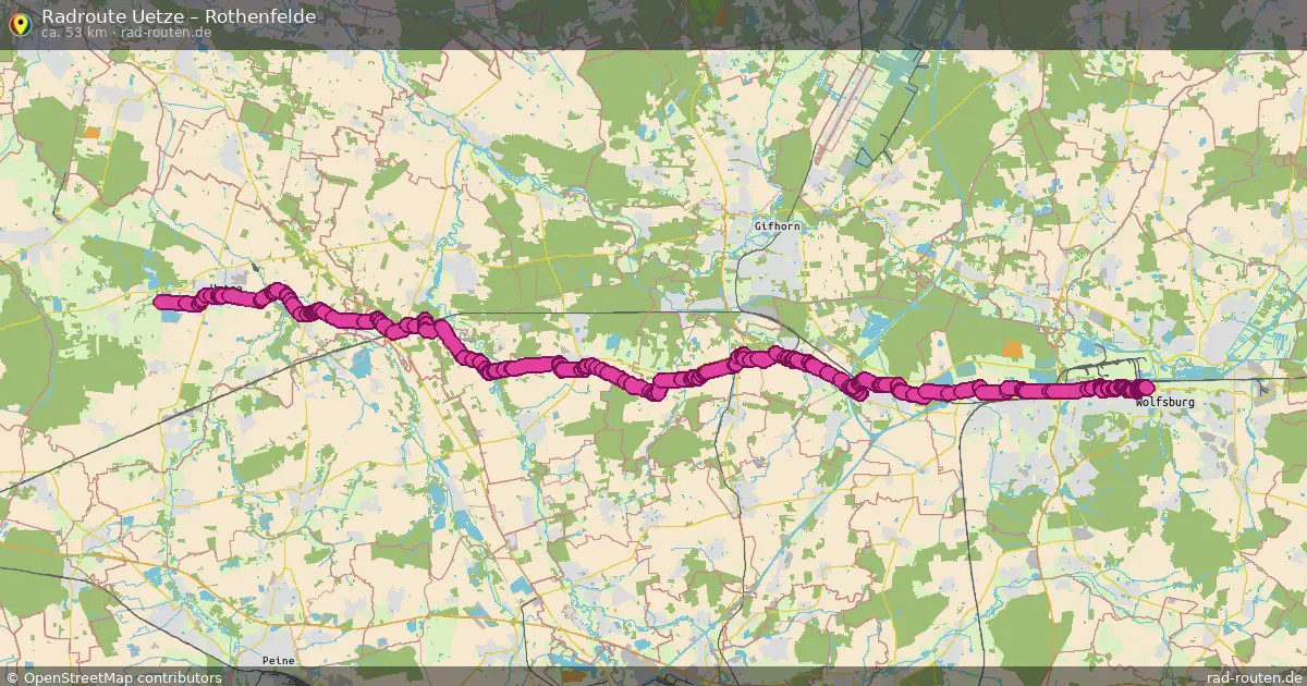 Radtour Uetze – Rothenfelde