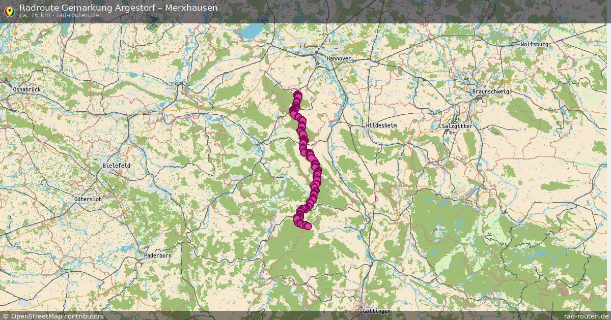 Radtour Gemarkung Argestorf – Merxhausen