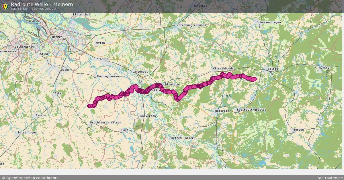 Radtour Buxtehude – Meinern