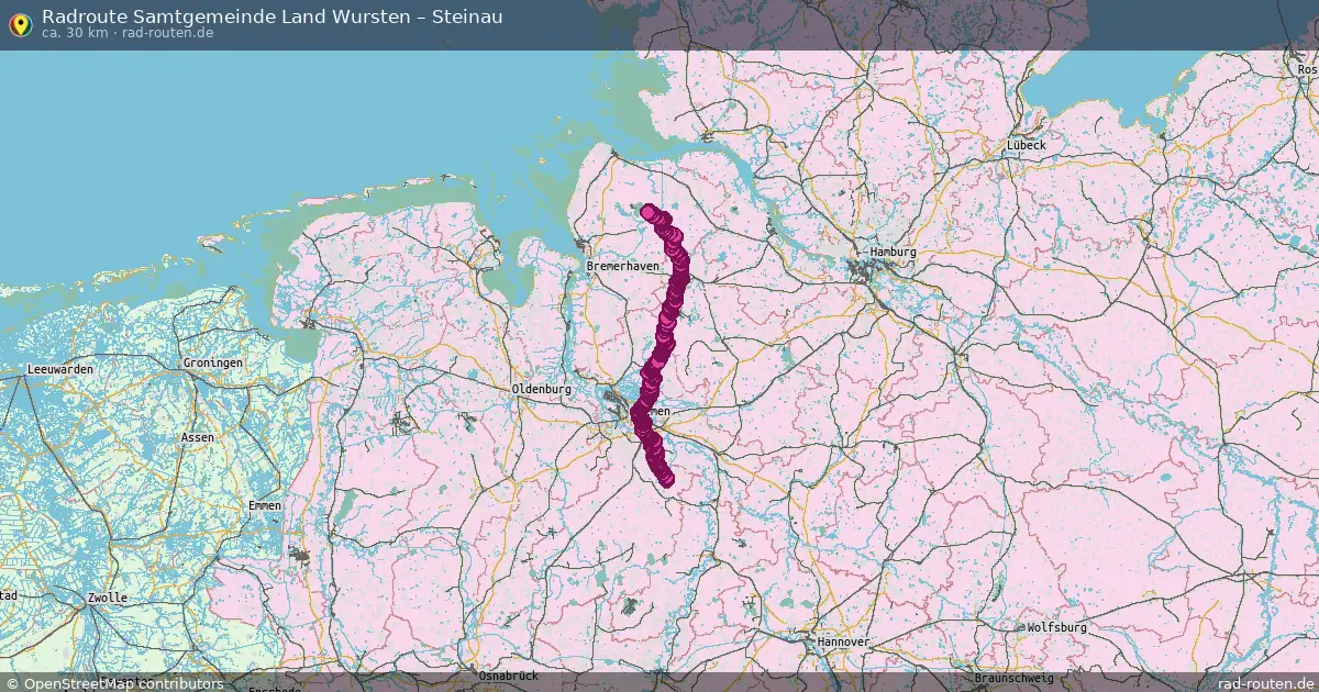 Radtour Drochtersen – Steinau