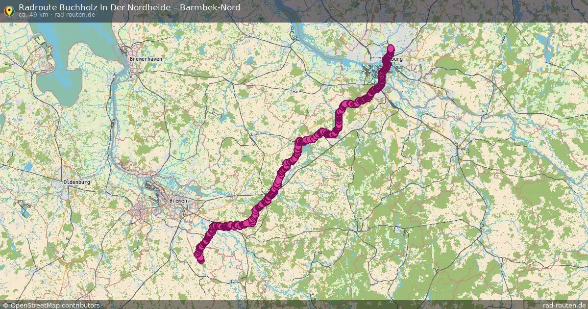 Radtour Deinste – Barmbek-Nord