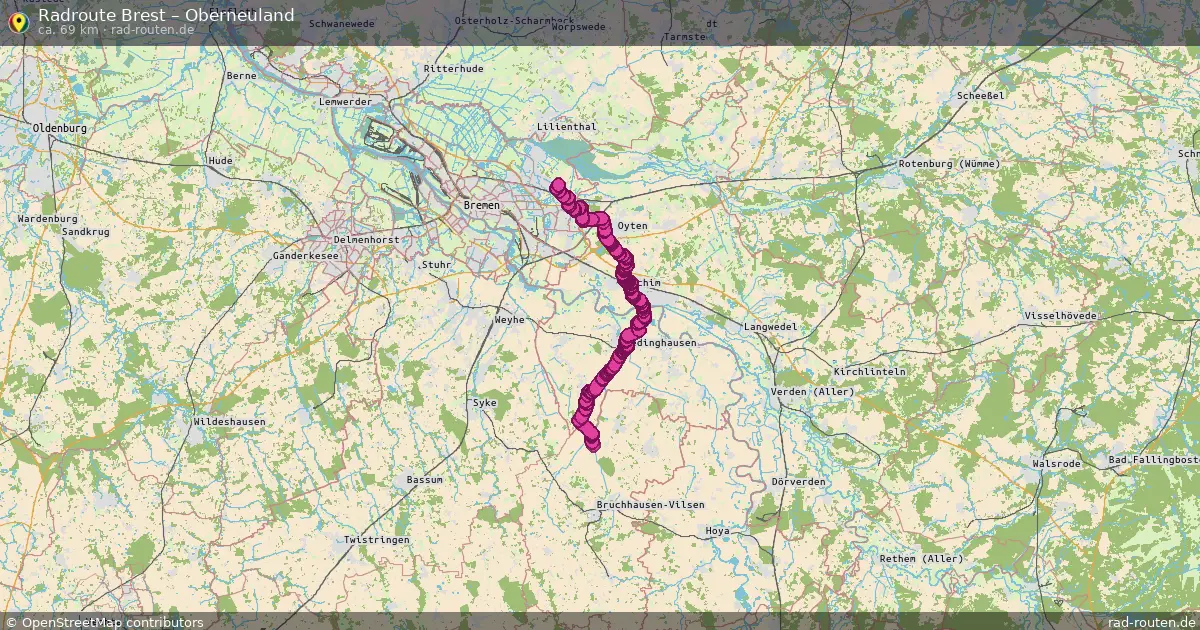 Radtour Brest – Oberneuland