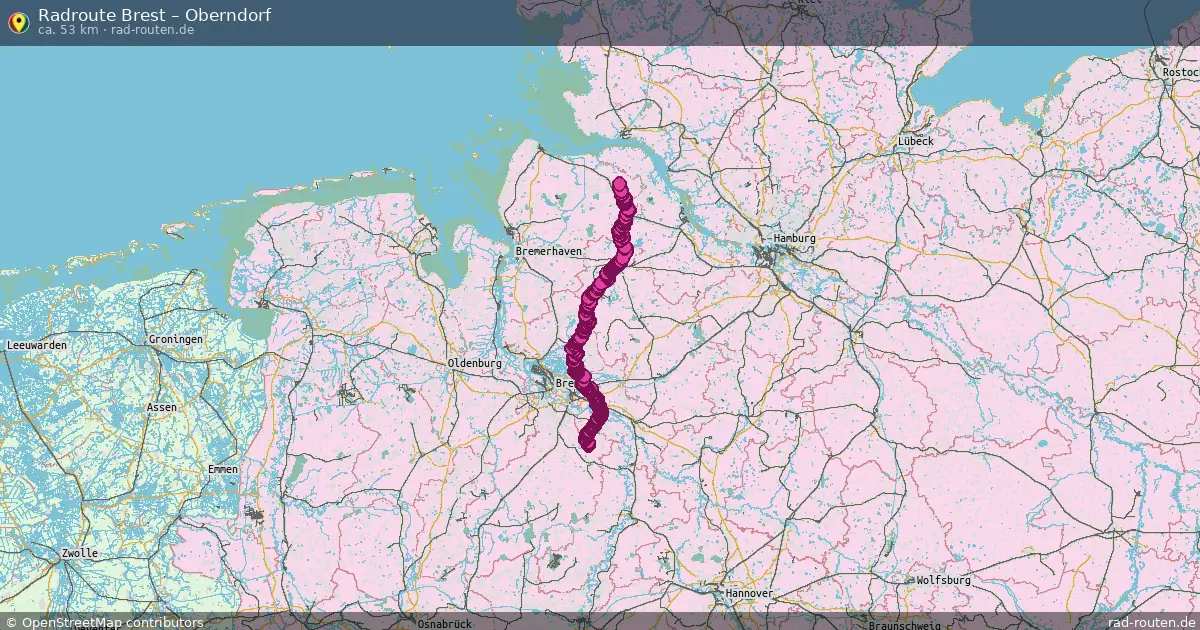 Radtour Brest – Oberndorf