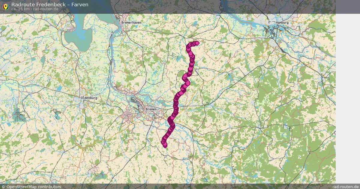 Radtour Balje – Farven