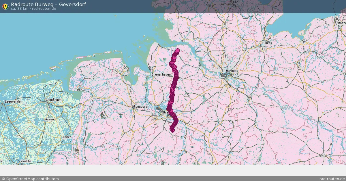 Radtour Burweg – Geversdorf