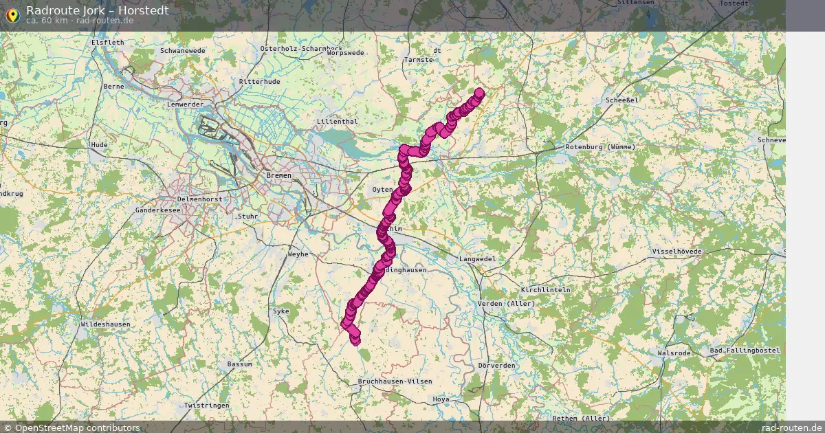 Radtour Burweg – Horstedt