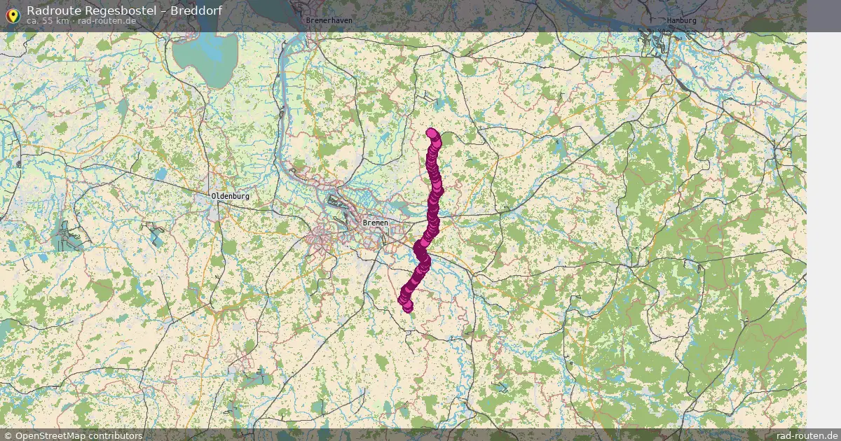 Radtour Burweg – Breddorf