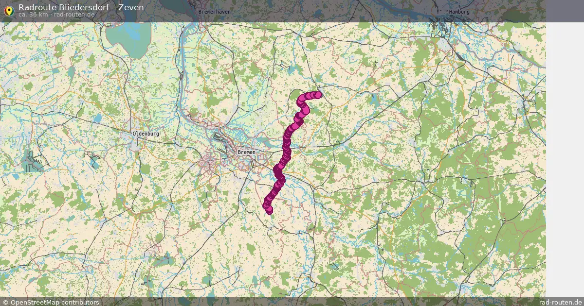 Radtour Burweg – Zeven