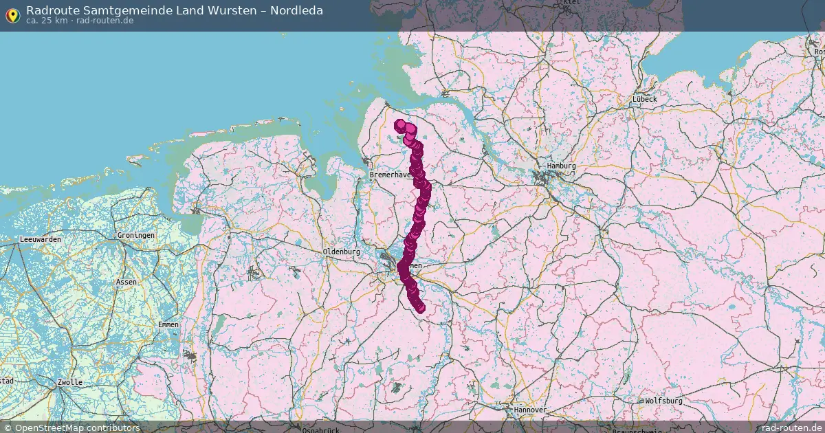 Radtour Großenwörden – Nordleda