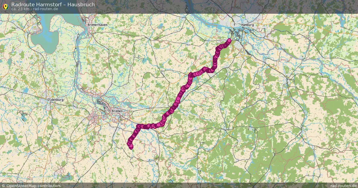 Radtour Hammah – Hausbruch