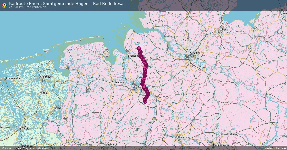 Radtour Hammah – Bad Bederkesa