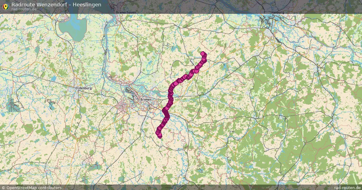 Radtour Hammah – Heeslingen
