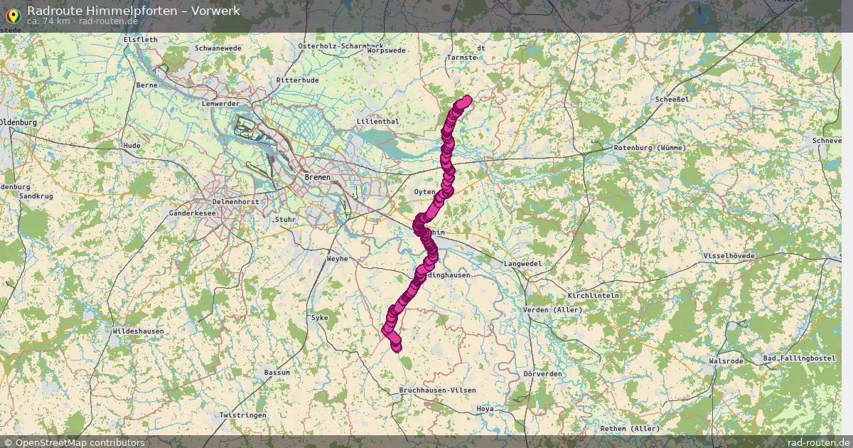 Radtour Himmelpforten – Vorwerk