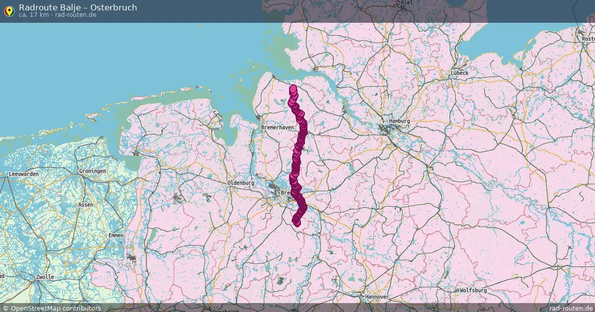 Radtour Kranenburg – Osterbruch