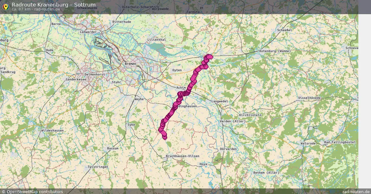 Radtour Kranenburg – Sottrum