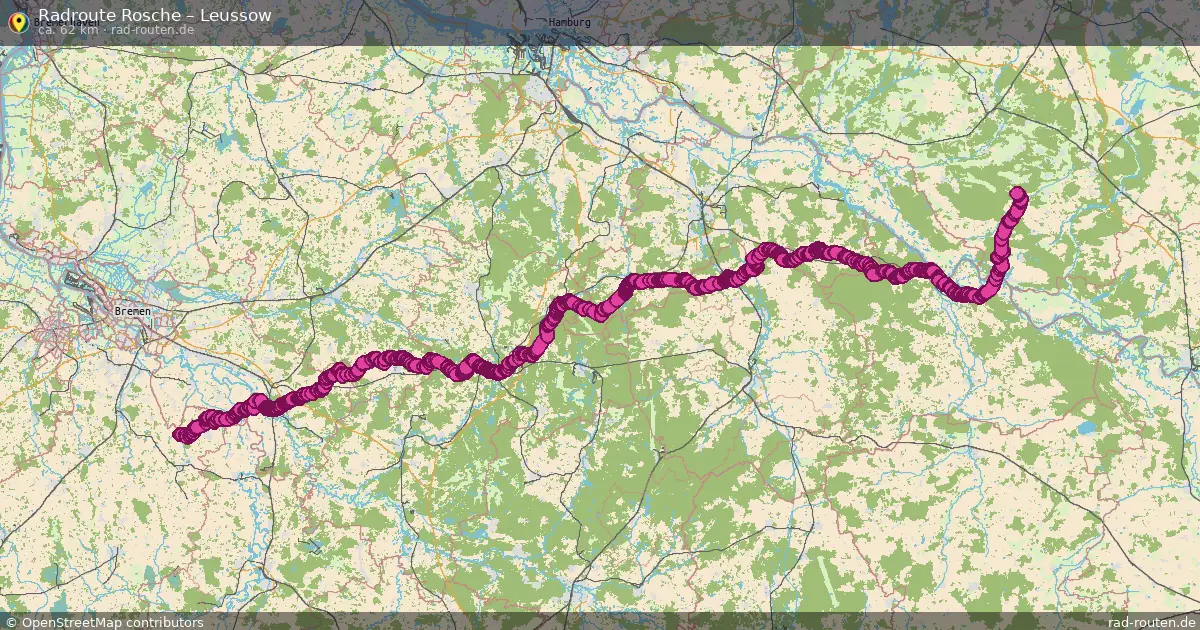 Radtour Rosche – Leussow