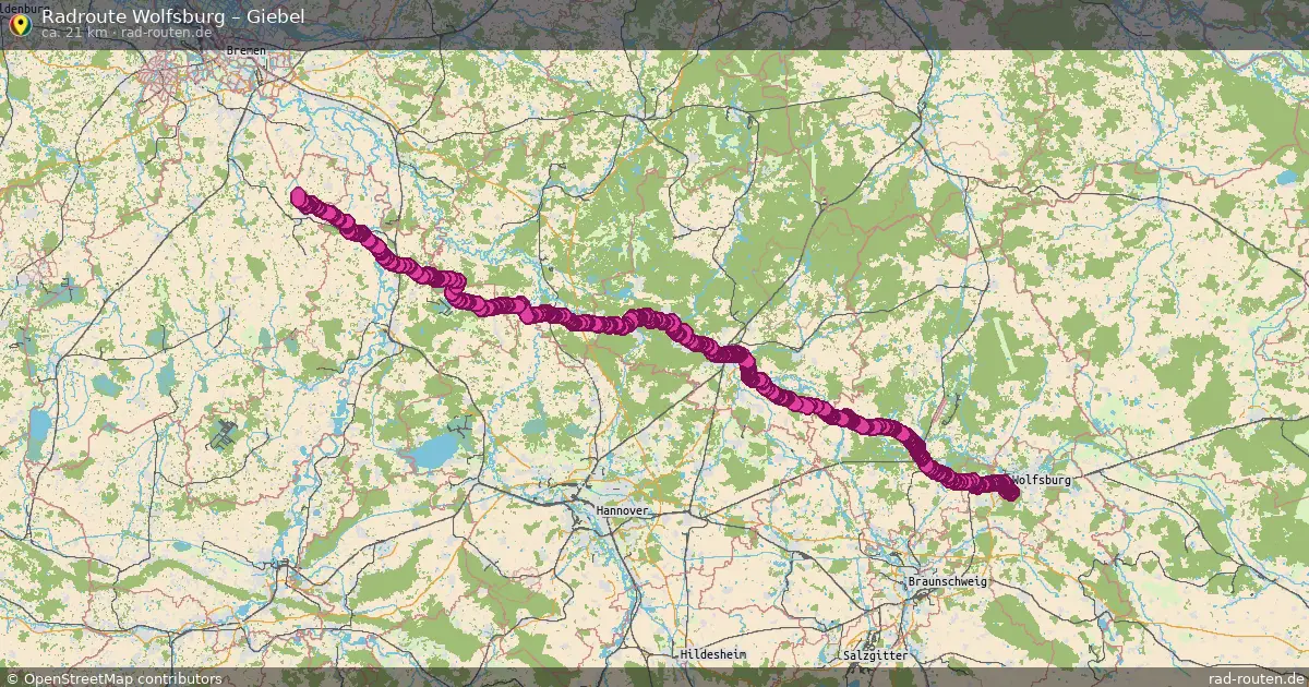 Radtour Wolfsburg – Tiddische