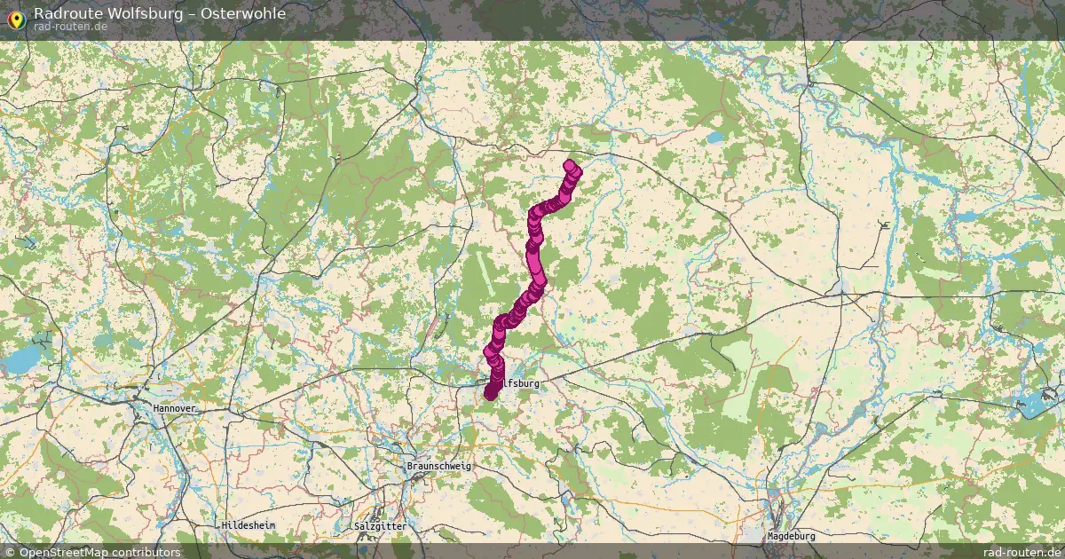 Radtour Wolfsburg – Osterwohle