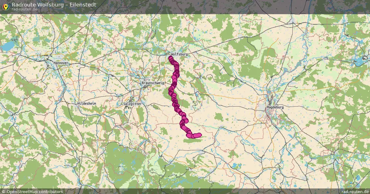 Radtour Wolfsburg – Eilenstedt