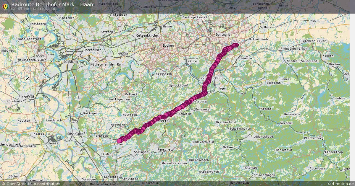 Radtour Berghofer Mark – Haan