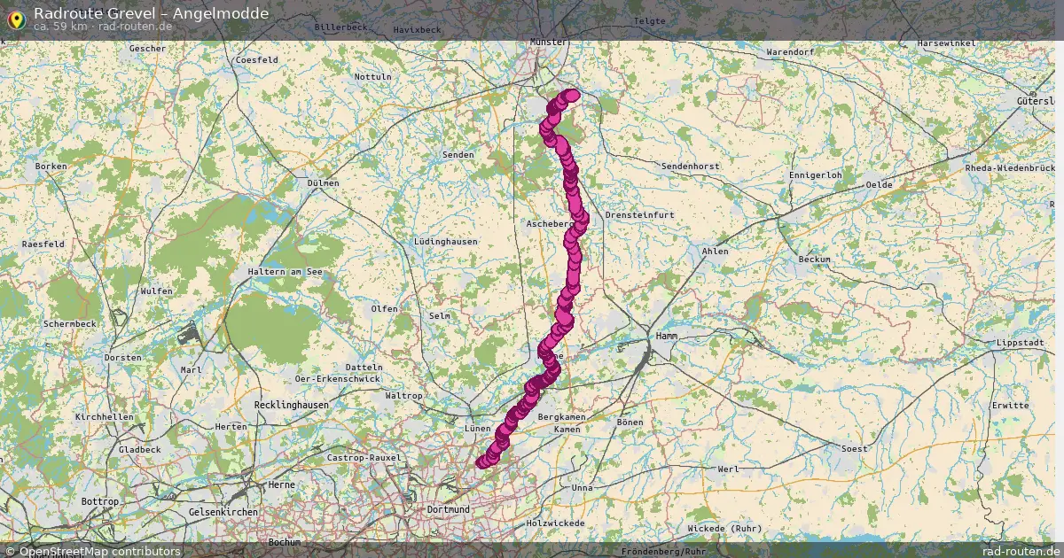 Radtour Grevel – Angelmodde