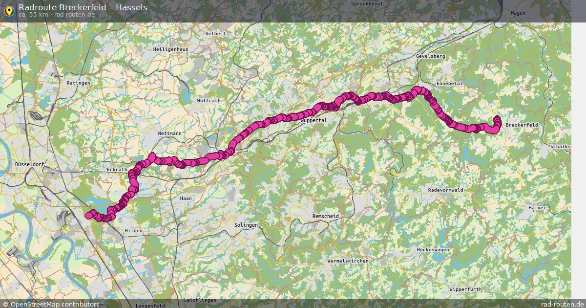Radtour Breckerfeld – Hassels