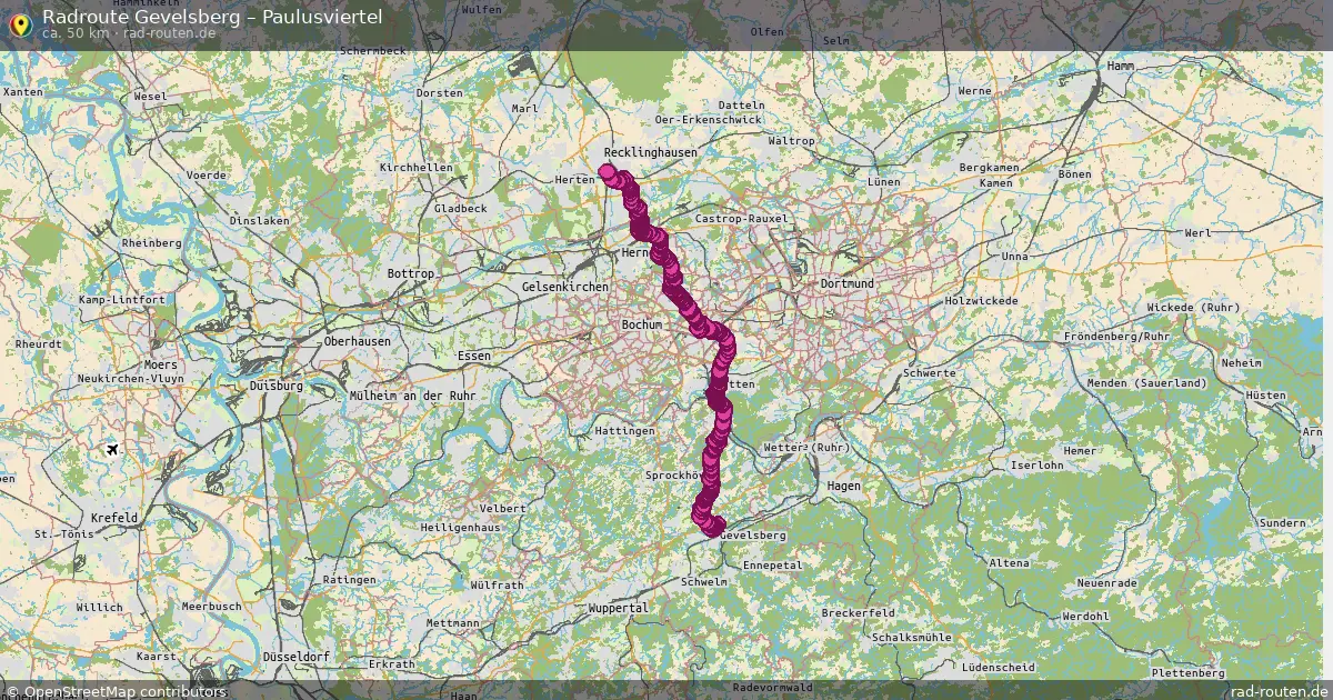 Radtour Gevelsberg – Paulusviertel