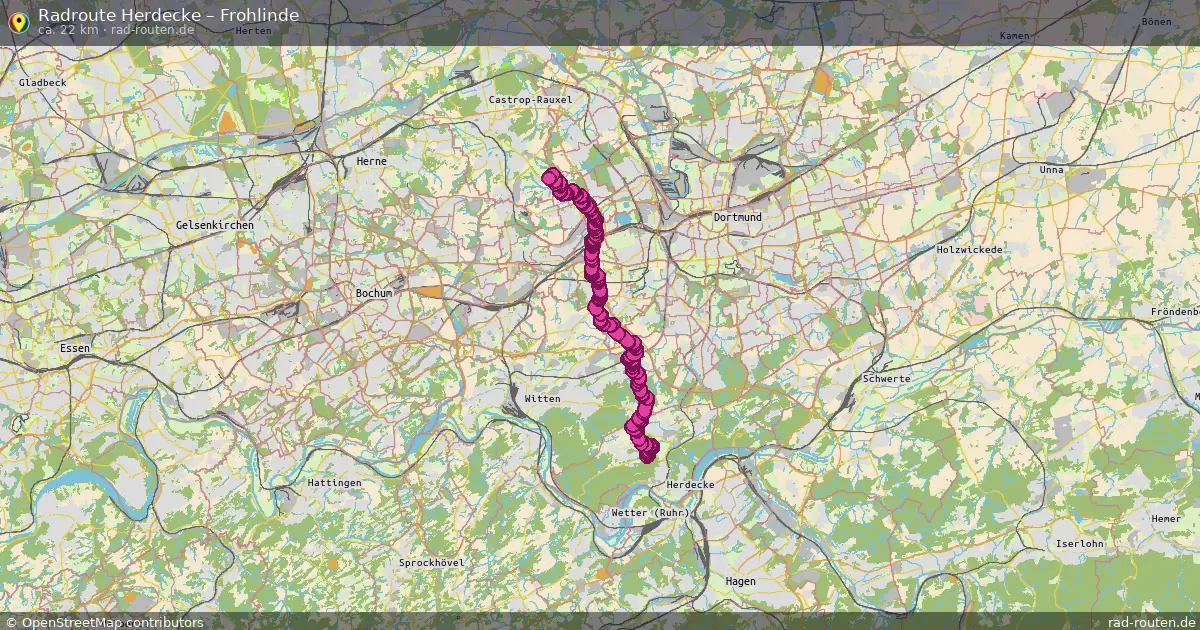 Radtour Herdecke – Frohlinde