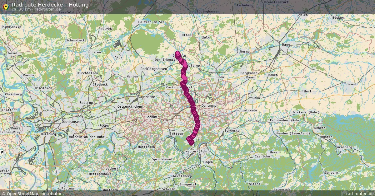 Radtour Herdecke – Hötting