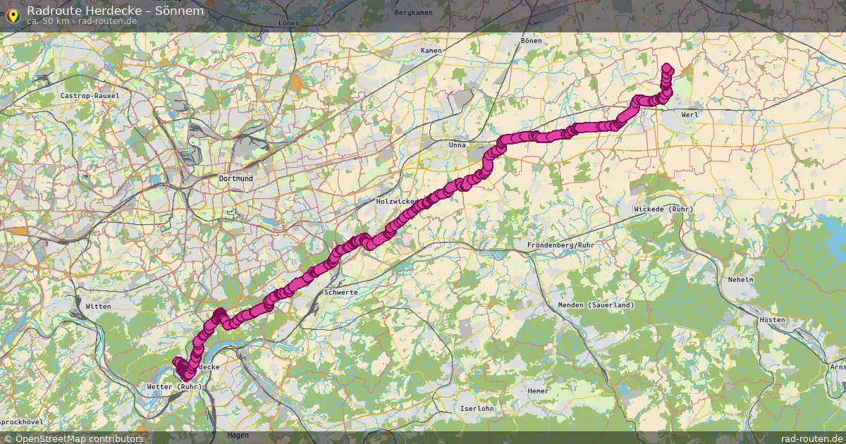 Radtour Herdecke – Sönnem