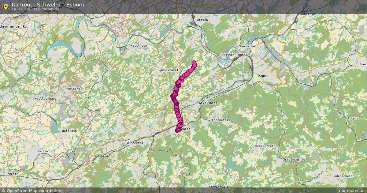 Radtour Schwelm – Esborn