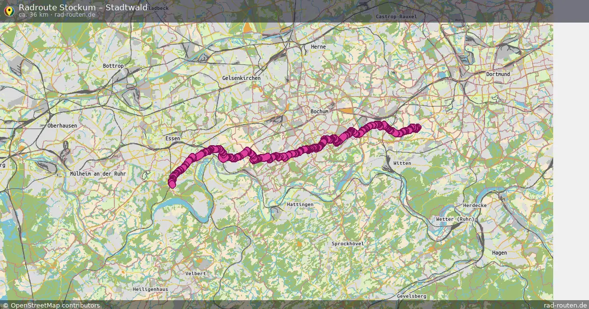 Radtour Stockum – Stadtwald